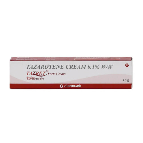 Тазаротен Tazret Forte (аналог Зорак) 0,1% крем 20г в тубе