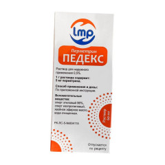 Перметрин Педекс 0,5% раствор д/нар. примен. 60мл
