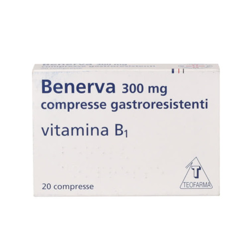 Бенерва (витамин В1 в таблетках!) 300мг №20