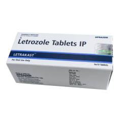Летрозол (Letrakast) таб. 2,5мг №50
