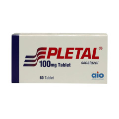 Плетал (Pletal, Цилостазол) таб. 100мг №60