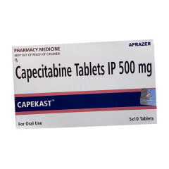 Капецитабин (Capekast, Капекаст) 500мг таб. №50