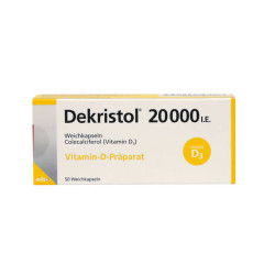 Декристол (Dekristol) 20000 Д3 капсулы №50