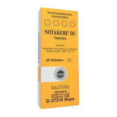Нотакель д5 (Notakehl D5) табл. №20