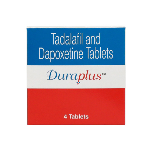 Тадалафил + Дапоксетин Дураплюс (Duraplus) 10+30мг таблетки №4