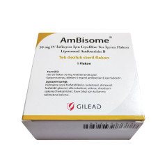 Амбизом (амфотерицин В) Ambisome 50мг №1 порошок для инъекций