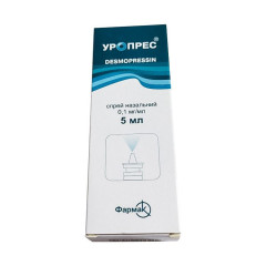 Уропрес спрей назальный 0.1мг/мл фл. 5мл