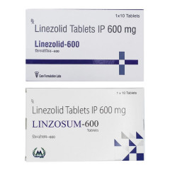 Зивокс аналог (Linezolid / Linospan / Linzosum) :: Линезолид Индия 600мг таблетки №10