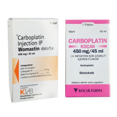 Карбоплатин Kocak / Womastin / Carplatu 10мг/мл 45мл (450мг) №1