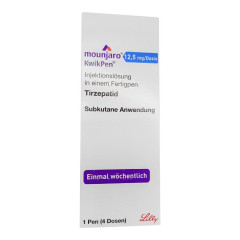 Мунджаро 12,5 мг / доза 4 дозы :: Тирзепатид Mounjaro KwikPen