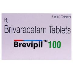 Бриварацетам Бривиак таблетки полный аналог 100 мг! :: Brevipil №50
